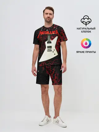 Мужской костюм с шортами / Metallica