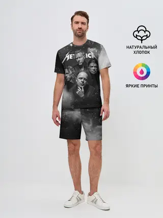 Мужской костюм с шортами / Metallica