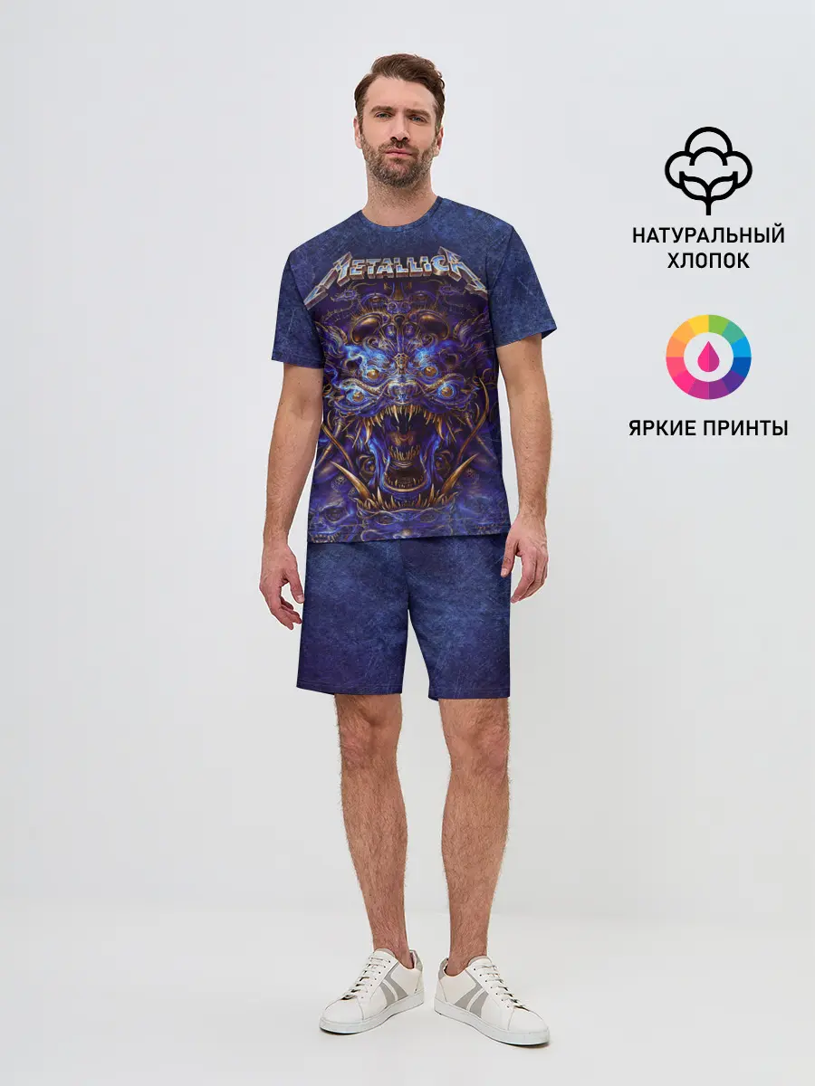 Мужской костюм с шортами / Metallica