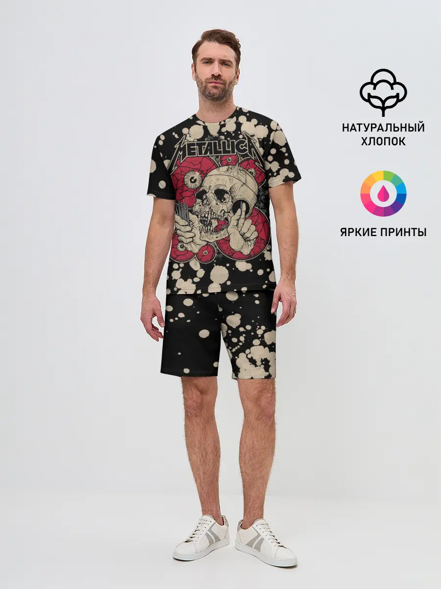 Мужской костюм с шортами / Metallica
