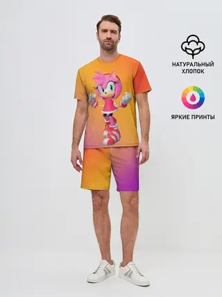 Мужской костюм с шортами / Эми - Соник