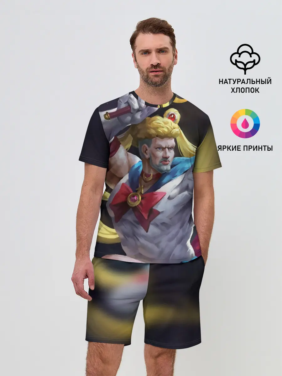 Мужской костюм с шортами / Сейлор Панч