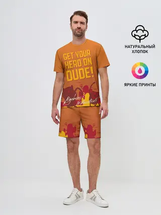 Мужской костюм с шортами / Get your hero on DUDE