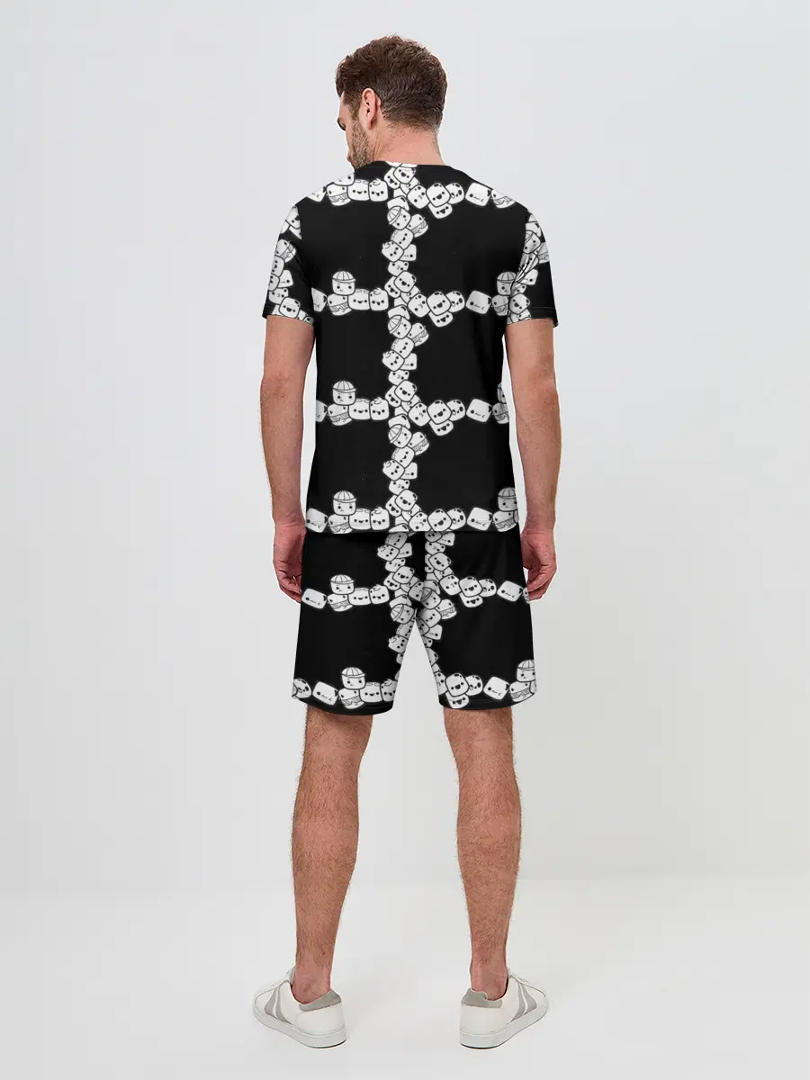 Мужской костюм с шортами / Зефирки