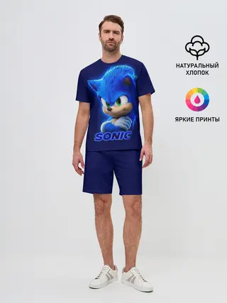 Мужской костюм с шортами / SONIC