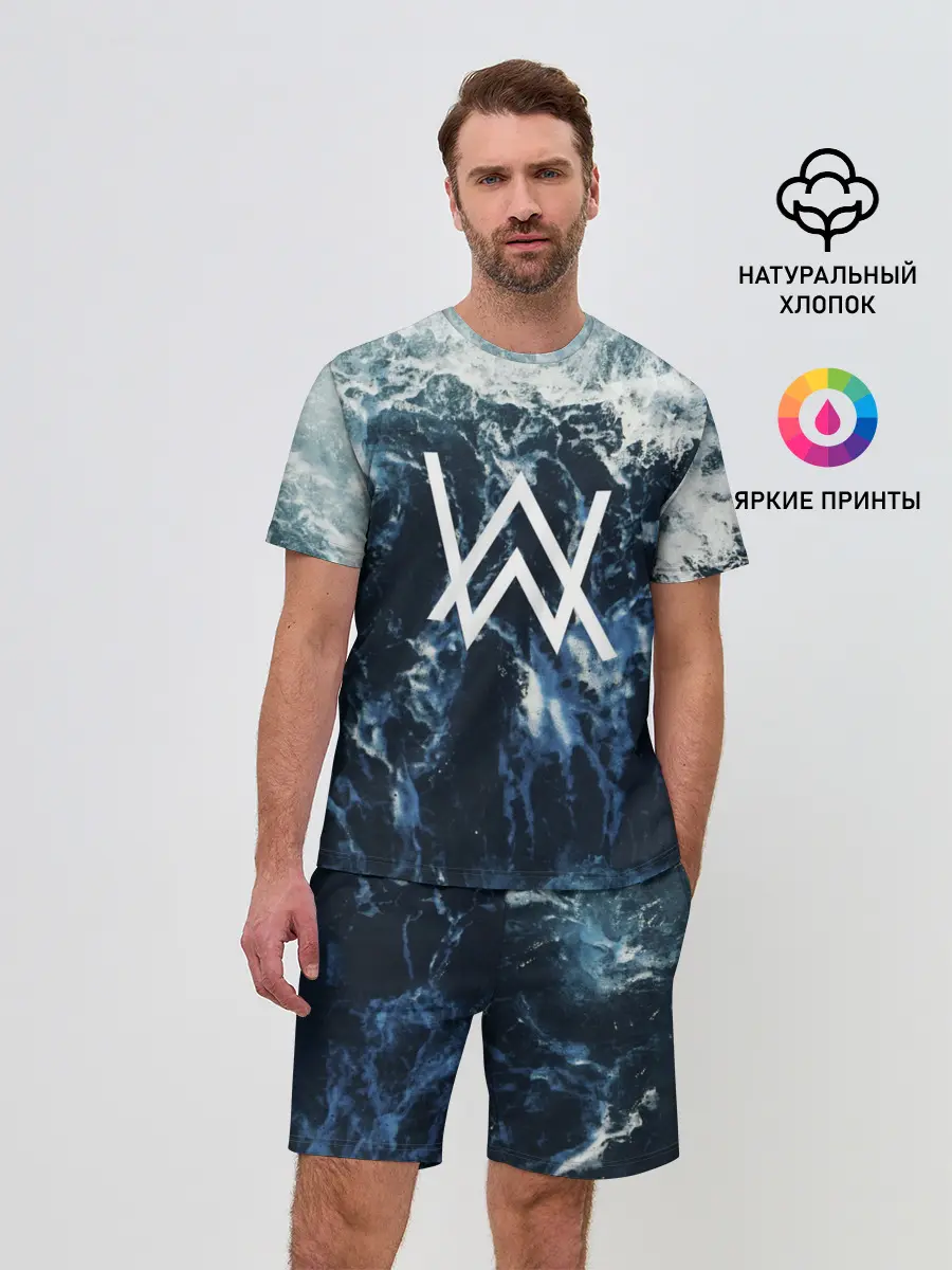 Мужской костюм с шортами / Alan Walker