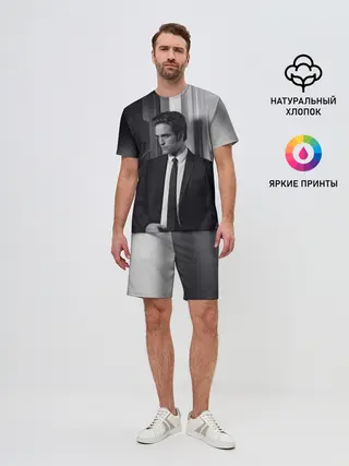 Мужской костюм с шортами / Роберт Паттинсон