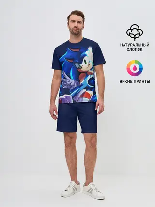 Мужской костюм с шортами / Sonic