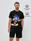 Мужской костюм с шортами / Sonic