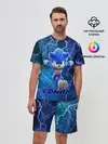 Мужской костюм с шортами / SONIC