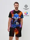 Мужской костюм с шортами / SONIC