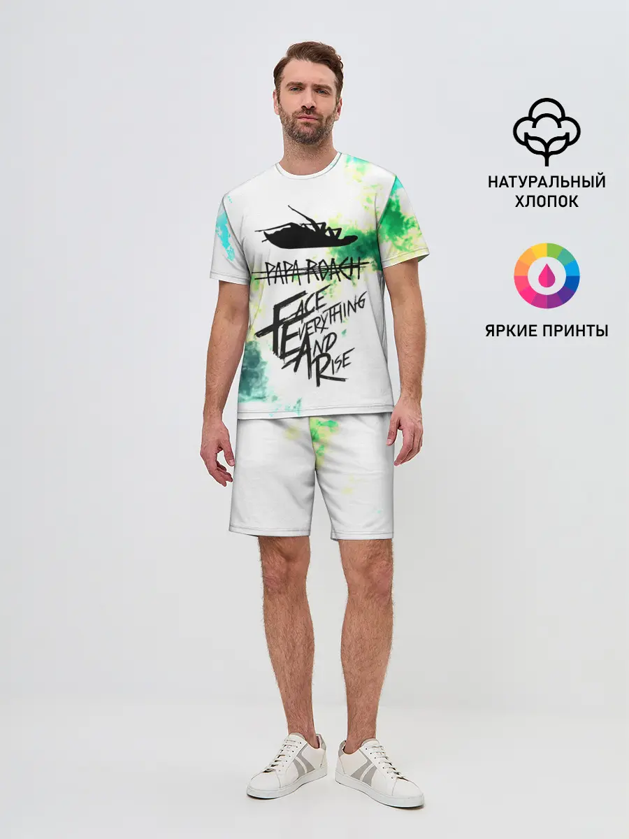 Мужской костюм с шортами / Papa Roach