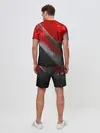 Мужской костюм с шортами / Red & Black