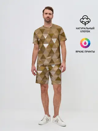 Мужской костюм с шортами / Кристализация