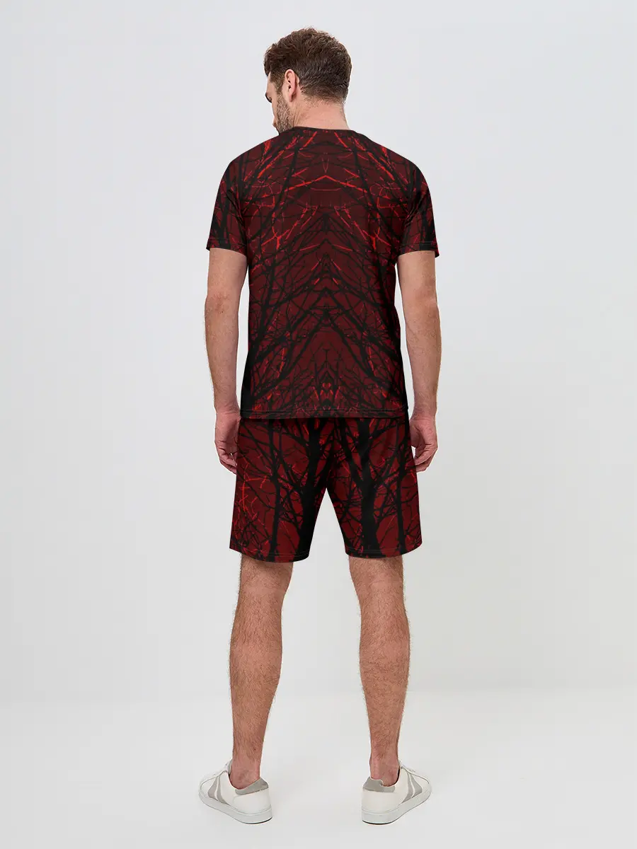 Мужской костюм с шортами / Ветви