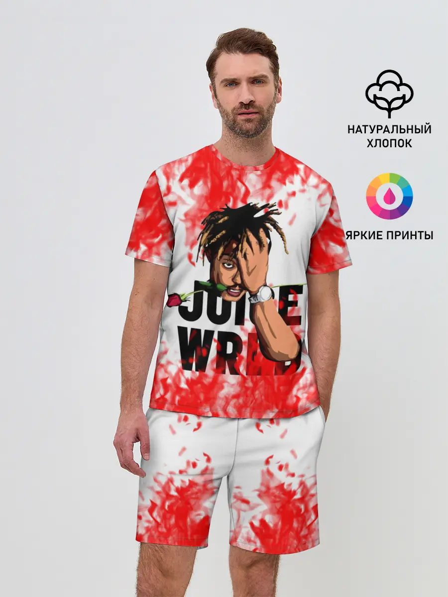 Мужской костюм с шортами / Juice WRLD.