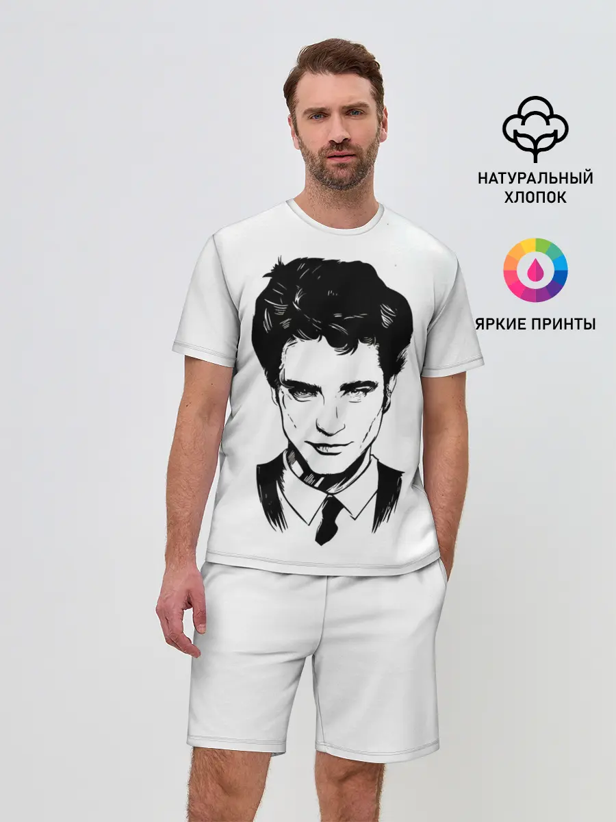 Мужской костюм с шортами / РОБЕРТ ПАТТИНСОН