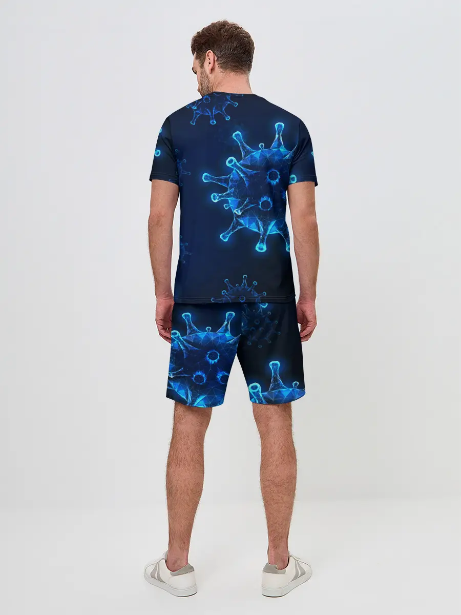 Мужской костюм с шортами / Коронавирус