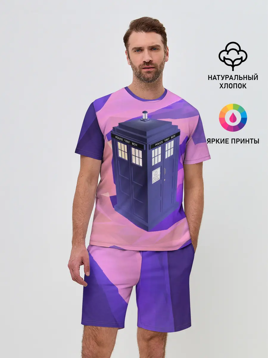 Мужской костюм с шортами / CRAZY TARDIS