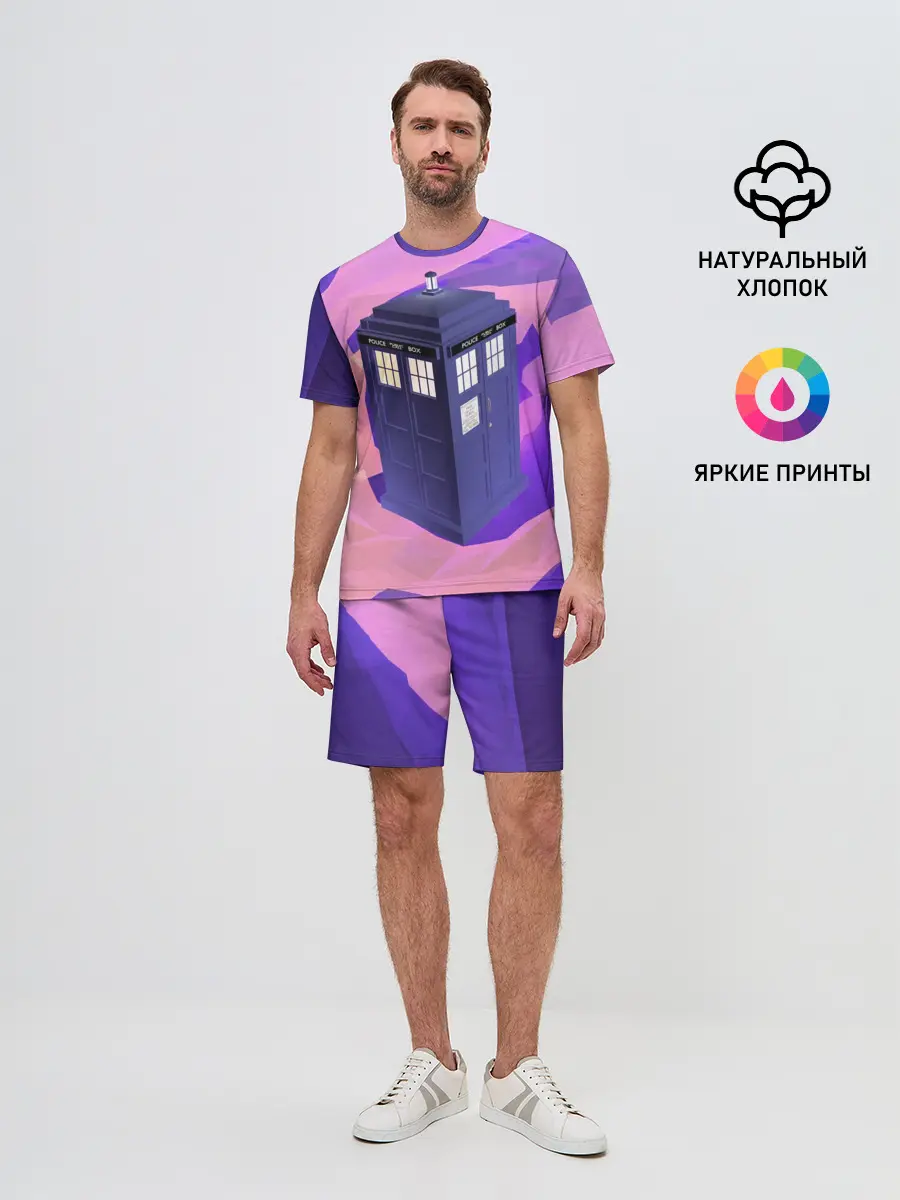 Мужской костюм с шортами / CRAZY TARDIS