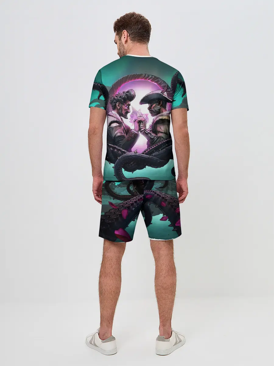 Мужской костюм с шортами / borderlands 3