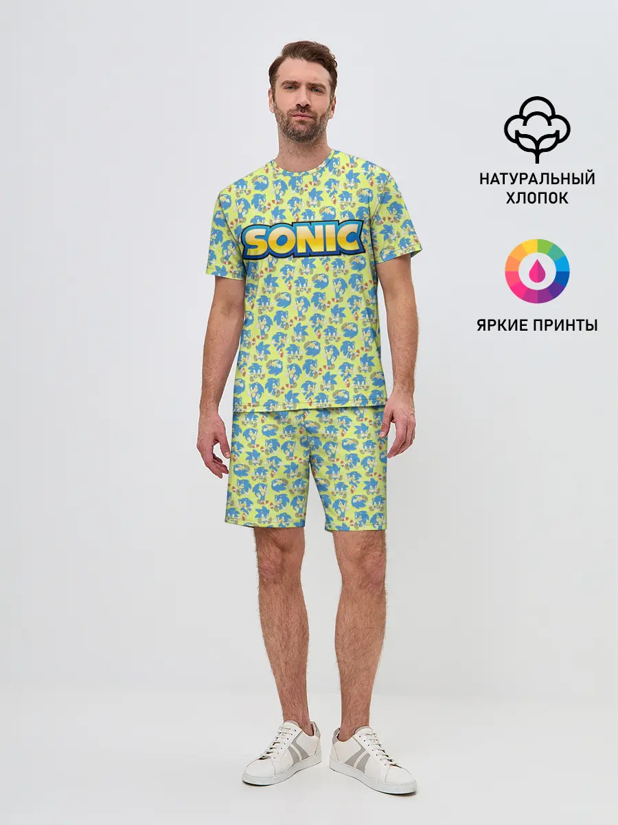 Мужской костюм с шортами / SONIC