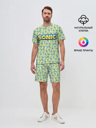 Мужской костюм с шортами / SONIC