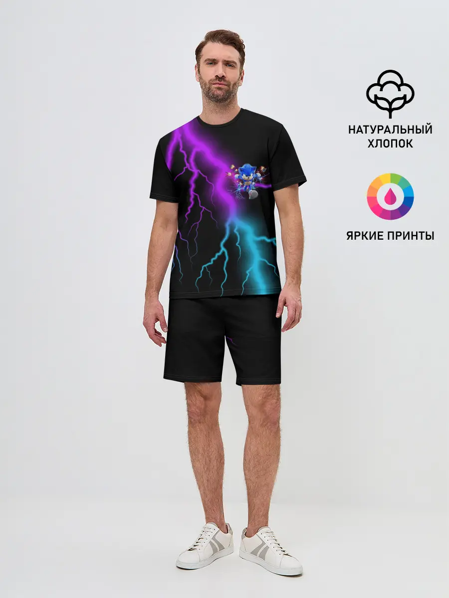 Мужской костюм с шортами / SONIC