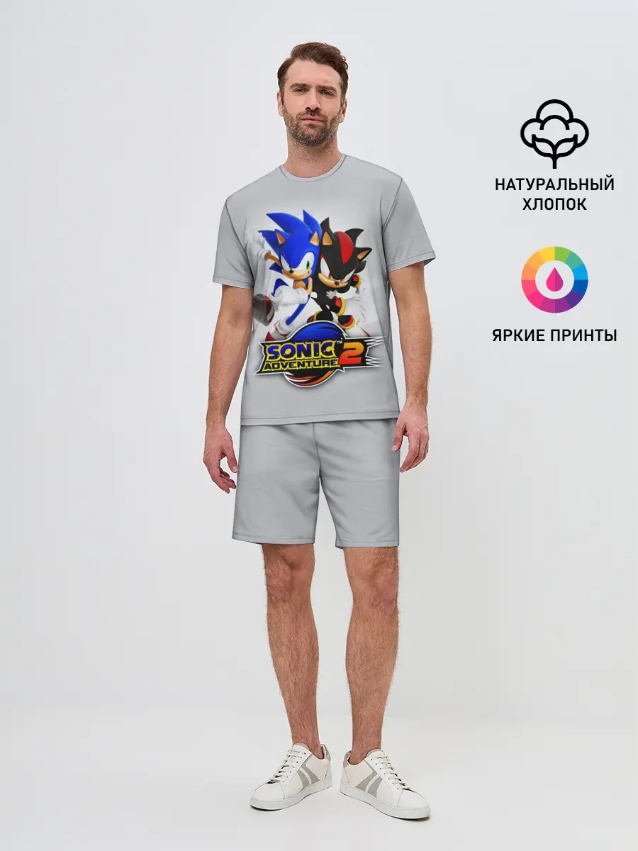 Мужской костюм с шортами / SONIC & SHADOW
