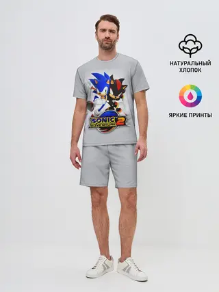 Мужской костюм с шортами / SONIC & SHADOW