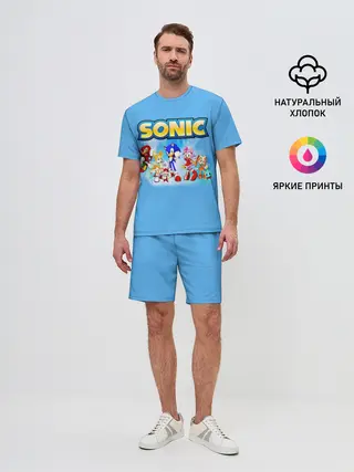 Мужской костюм с шортами / SONIC