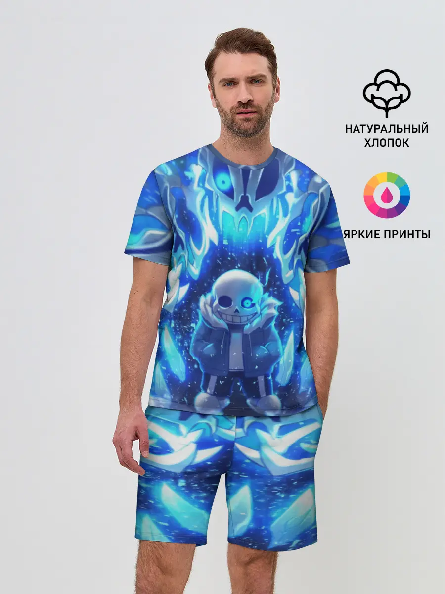 Мужской костюм с шортами / UNDERTALE | АНДЕРТЕЙЛ