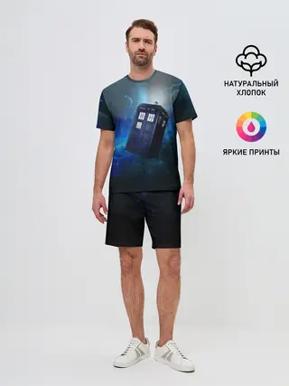 Мужской костюм с шортами / ТАРДИС