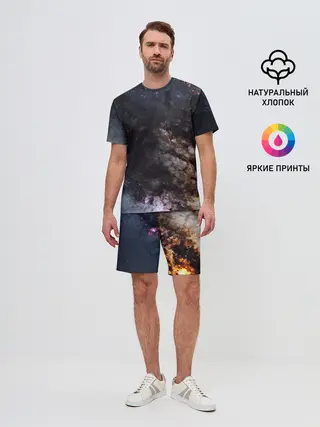 Мужской костюм с шортами / МЛЕЧНЫЙ ПУТЬ