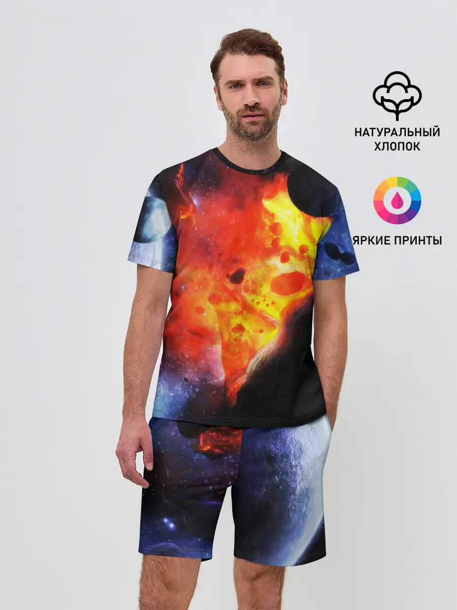 Мужской костюм с шортами / NEBULA