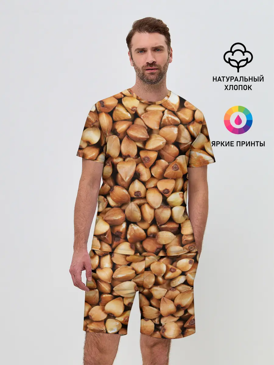 Мужской костюм с шортами / Гречка