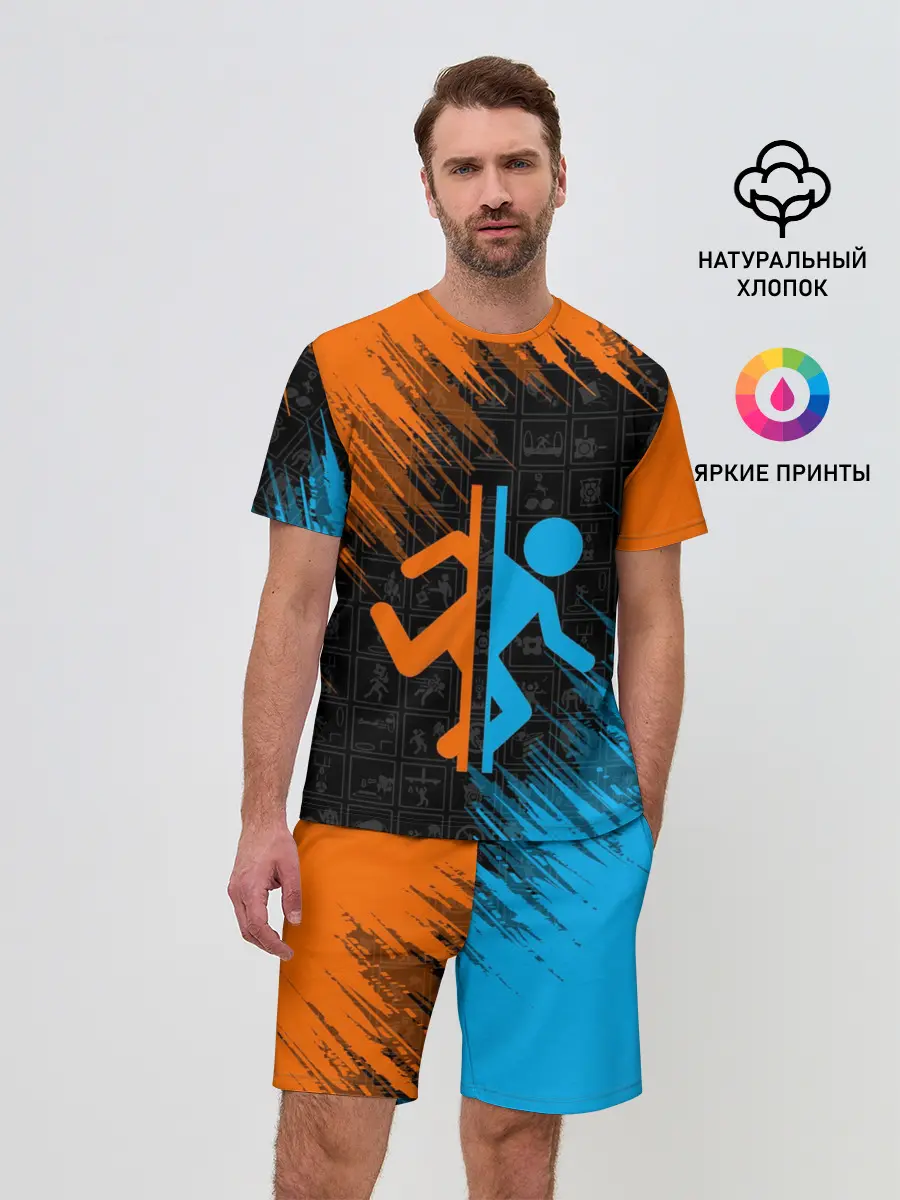 Мужской костюм с шортами / PORTAL 2