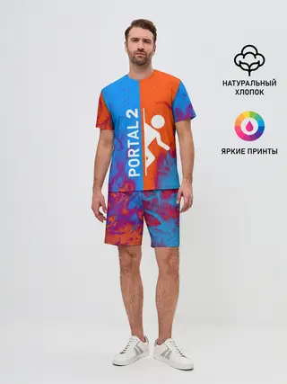 Мужской костюм с шортами / PORTAL 2