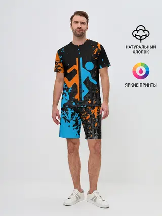 Мужской костюм с шортами / PORTAL 2