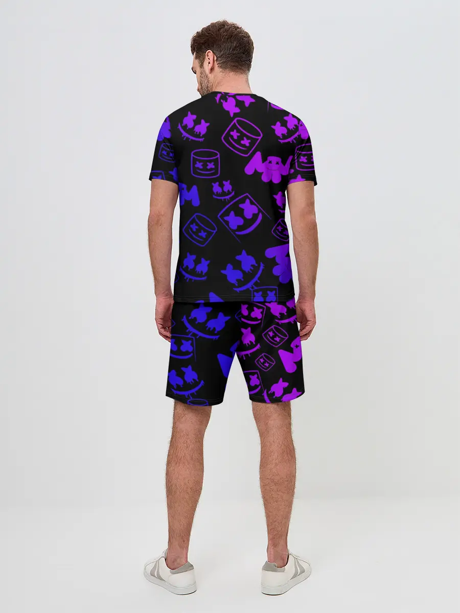 Мужской костюм с шортами / Marshmello