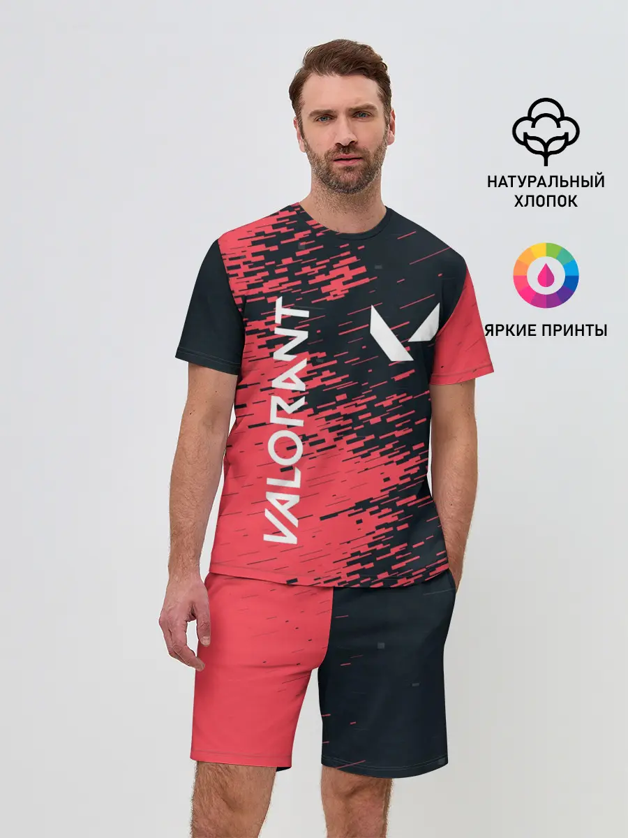 Мужской костюм с шортами / VALORANT