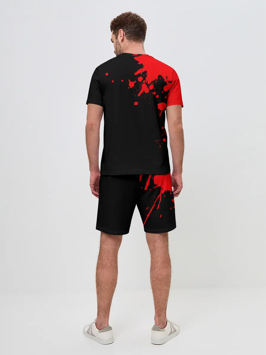 Мужской костюм с шортами / Не трогай меня, не дыши на меня