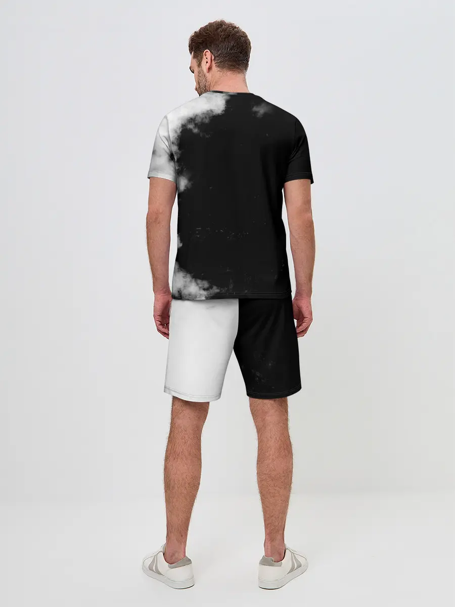 Мужской костюм с шортами / Coronavirus 2019 - nCoV