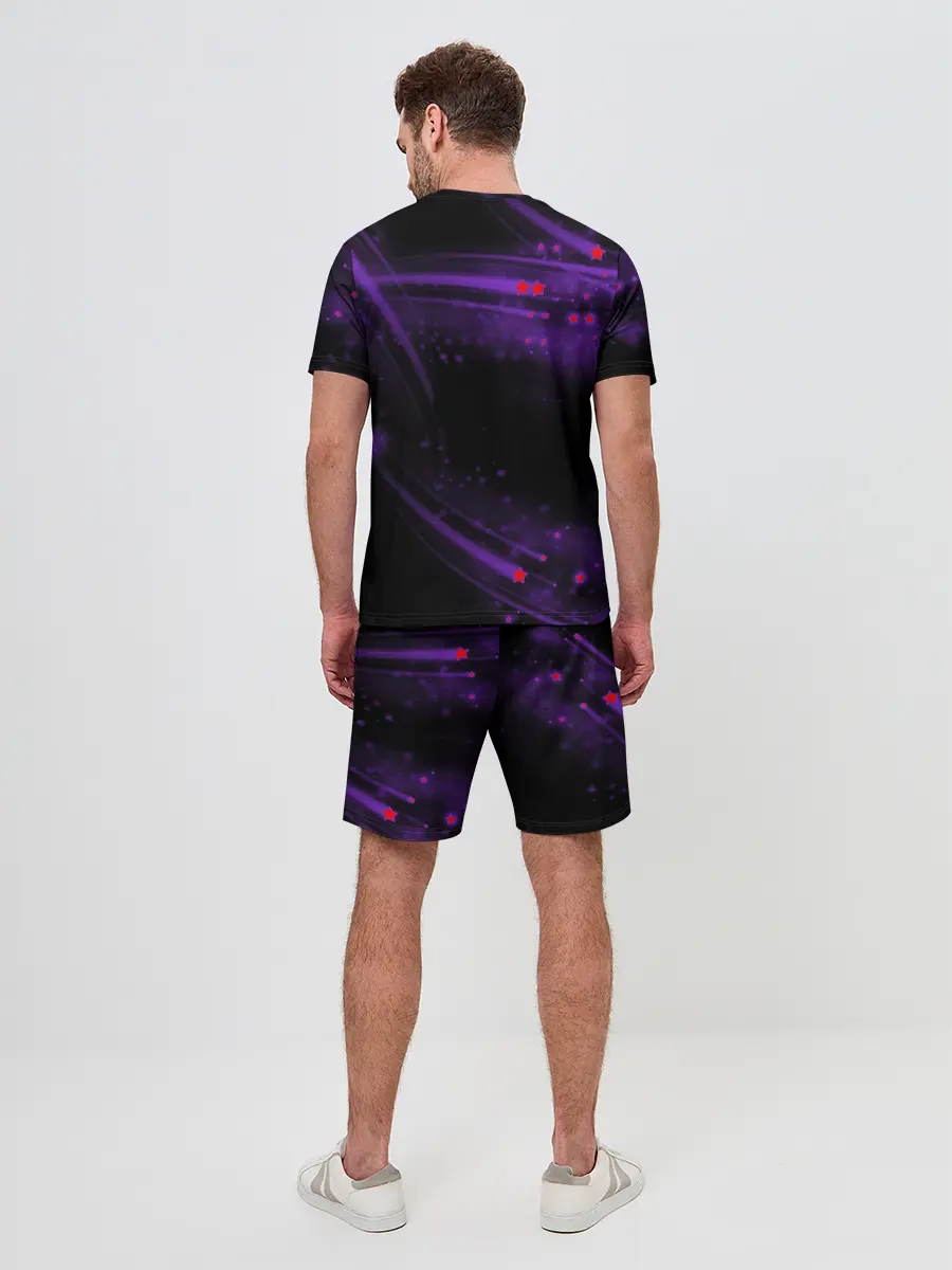 Мужской костюм с шортами / Among Us Rock Star