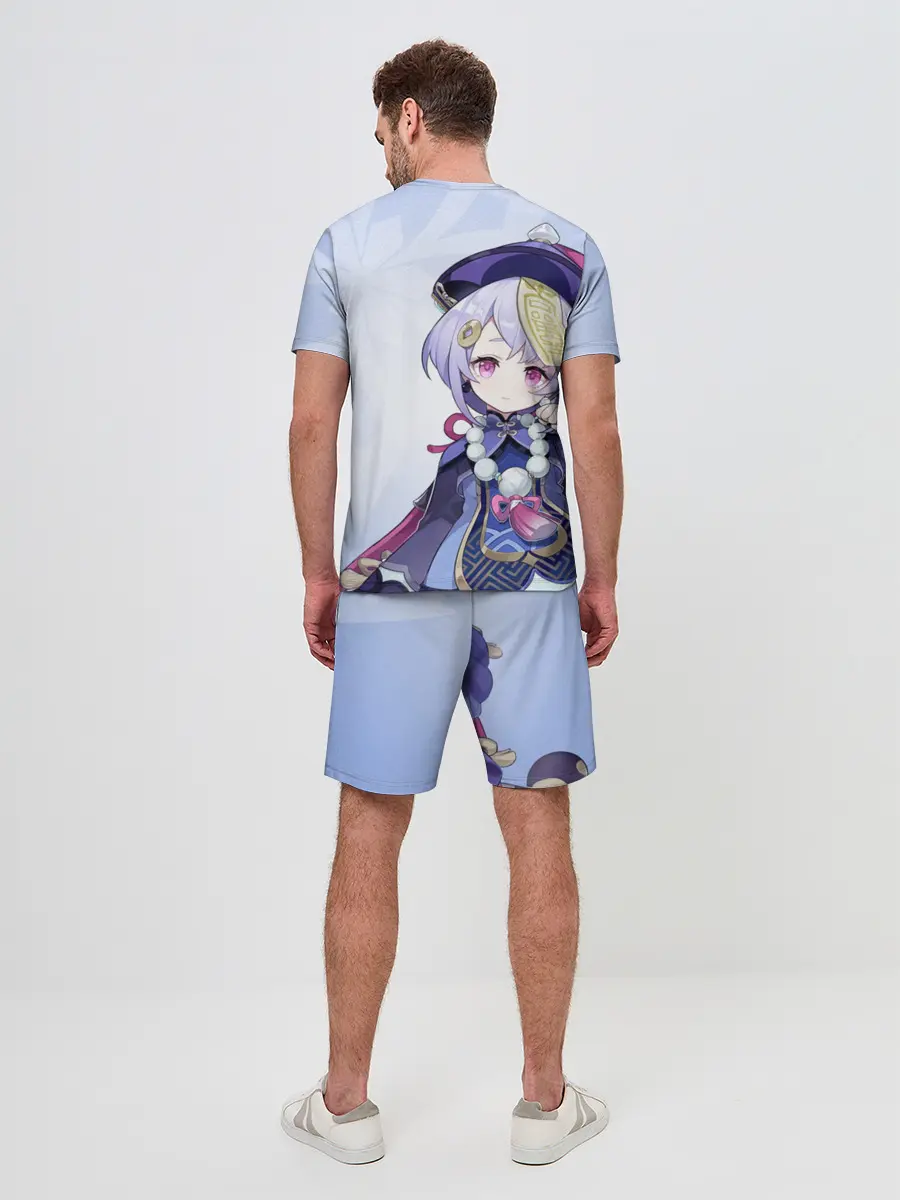 Мужской костюм с шортами / GENSHIN IMPACT, ЦИ ЦИ,