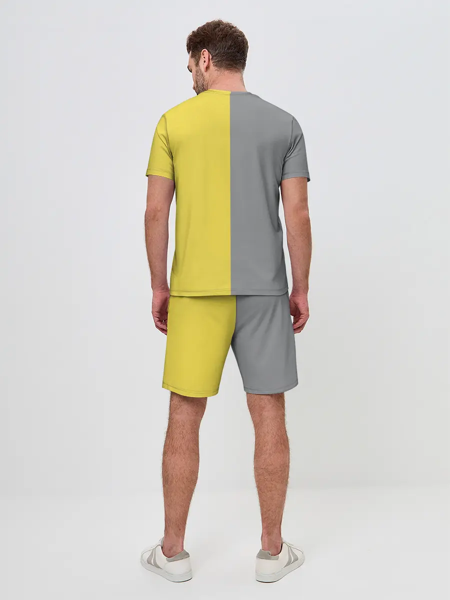 Мужской костюм с шортами / Ultimate Grey X Illuminating