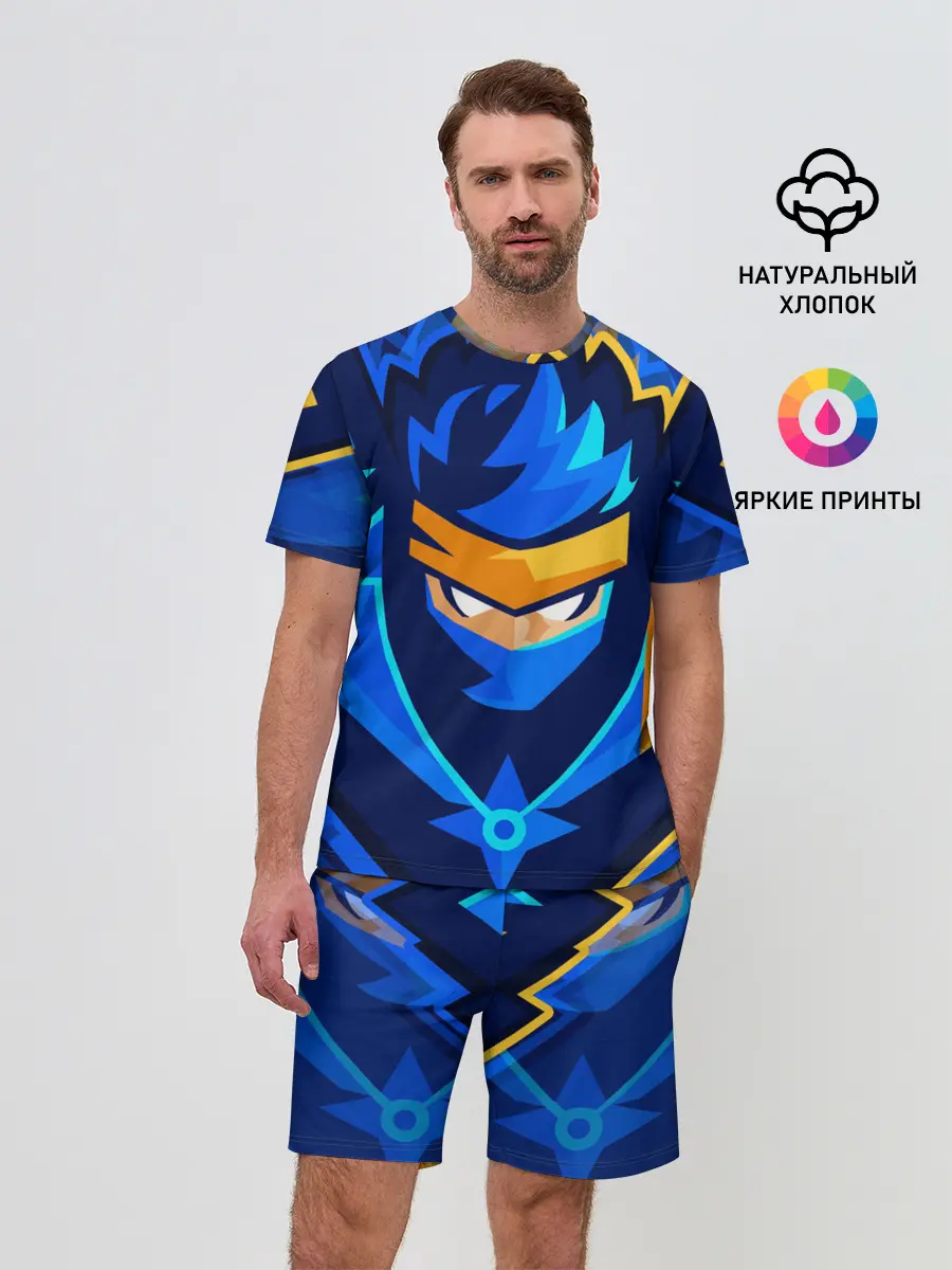 Мужской костюм с шортами / FORTNITE NINJA