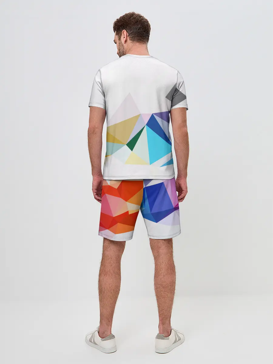 Мужской костюм с шортами / GEOMETRY