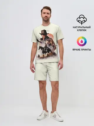 Мужской костюм с шортами / red dead redemption 2 Art