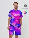 Мужской костюм с шортами / NEON POLYGON